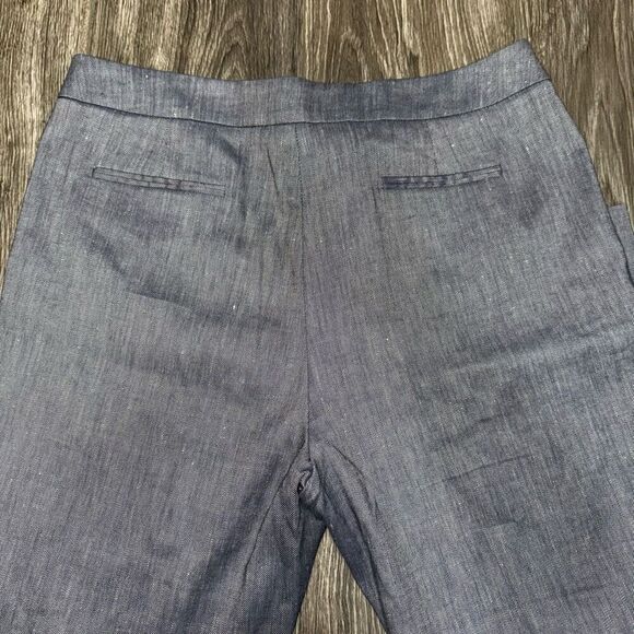 Anne Klein Straight Leg Coordinating Ankle Pant - Picture 3 of 7